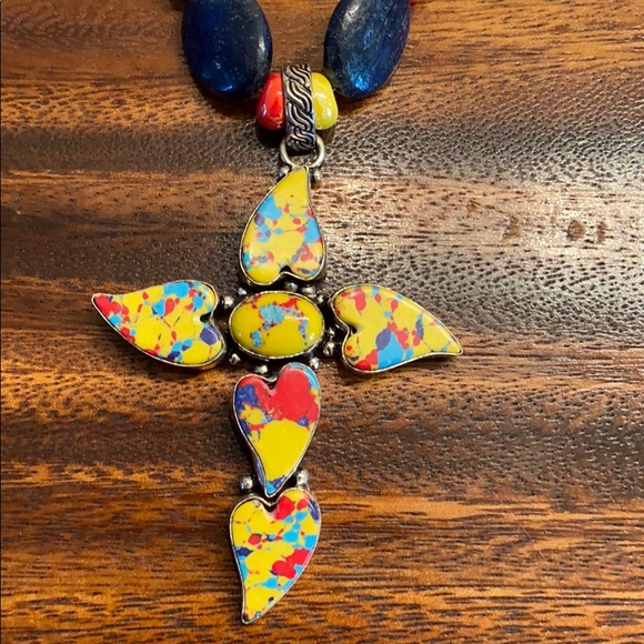 *Copper Feather Design* one of a kind necklace - Picture 3 of 3